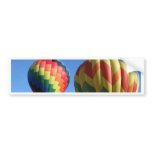 Balloon swirl and zigzag bumper sticker