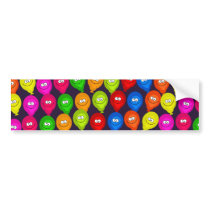 Balloon Wallpaper Bumper Sticker