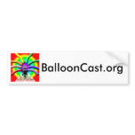 BalloonCast Bumber Sticker Bumper Stickers