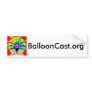 BalloonCast Bumber Sticker Bumper Stickers