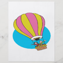 Ballooning Couple Custom Flyer