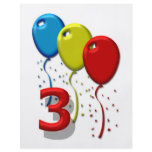 balloons 03 years flyers