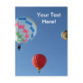 Balloons 3 postcards
