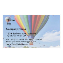 Balloons Business Cards
