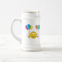Balloons Celebration Smiley Face Coffee Mug