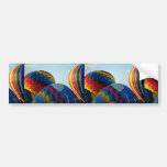 Balloons flying in sky bumper sticker