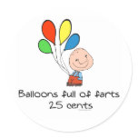Balloons full of farts