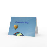 Balloons, graduation day! greeting card