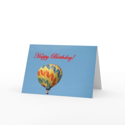 Balloons, Happy Birthday Cards by bluebirdcanflyphotos