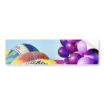 Balloons Hot Air Cluster John Ninomiya Bumper Sticker