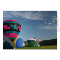 Balloons inflating at xlta event