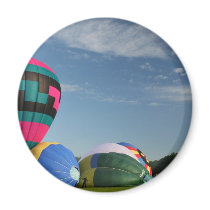 Balloons inflating at xlta event