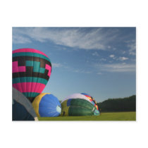 Balloons inflating at xlta event