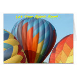 Balloons!  Let your spirit soar! Greeting Cards