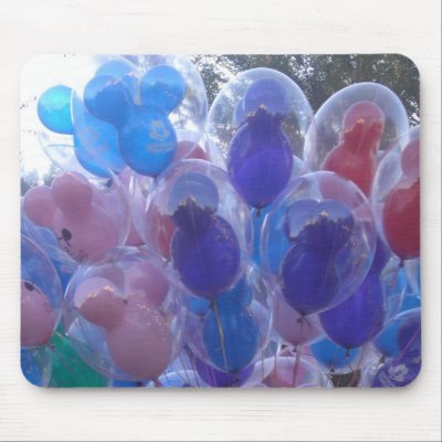 Balloons Mouse Pad by zazzlebrian