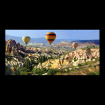 balloons over cappadocia posters