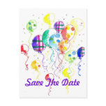 Balloons Rainbow Party Celebrate Confetti