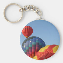Balloons!  Saturn and Stars Key Chain