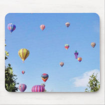 Balloons Sky Balloon Feastival Mouse Mats