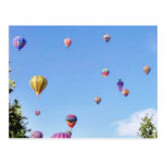 Balloons Sky Balloon Feastival Post Card