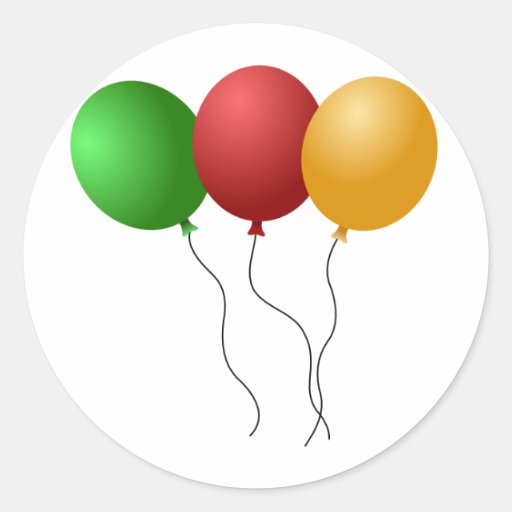 balloons sticker