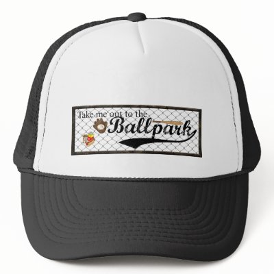 Ballpark Hat by Just2Cute