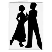 Ballroom Dance Greeting Cards
