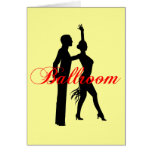 Ballroom Dancing Greeting Cards
