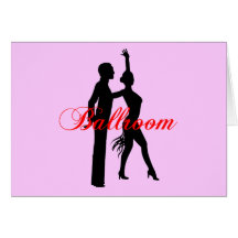 Ballroom Dancing Greeting Cards