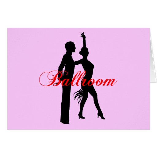 Ballroom Dancing Greeting Cards Zazzle