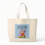 ballroom dancing joke canvas bag