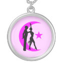 Ballroom dancing necklaces