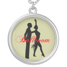 ballroom dancing personalised necklace