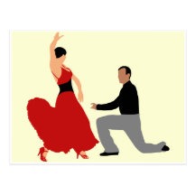Ballroom Dancing Post Cards