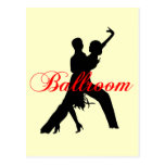 Ballroom dancing post cards