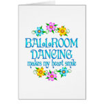 Ballroom Dancing Smiles Greeting Cards