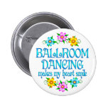 Ballroom Dancing Smiles Pinback Buttons
