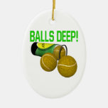 Balls Deep Ornament