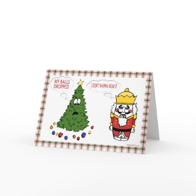 Balls Dropped Christmas Card by Method77