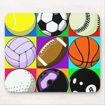 BALLS MOUSEPAD by nassosvakalis
