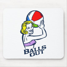 Balls Out Mouse Mat