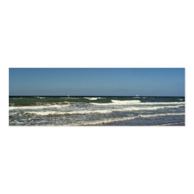 Baltic Sea Bookmark Business Card by ullahennig