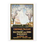 "Baltimore and Ohio Railroad Centenary" Postcard