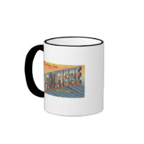 Baltimore, Maryland - Large Letter Scenes 2 Mugs