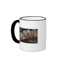 Baltimore, Maryland - Large Letter Scenes 3 Mugs