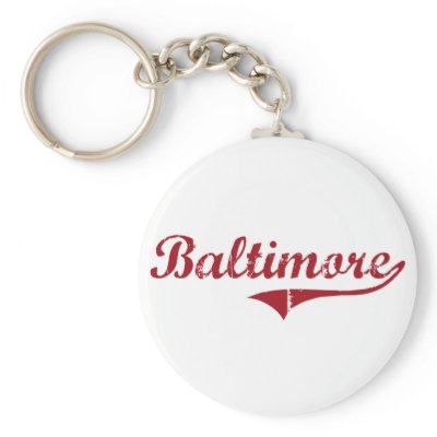 Baltimore Ohio Classic Design Key Chains by cityshirt