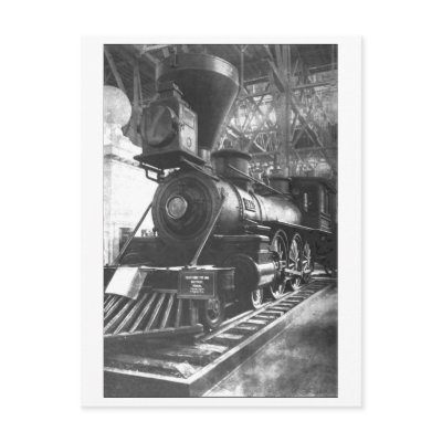 Baltimore & Ohio Railroad Steam Locomotive Postcards by fotoshoppe