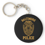 baltimore police maryland detective keychain