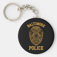 baltimore police maryland detective keychain