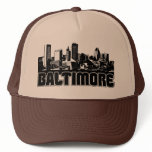 Baltimore Skyline Trucker Hat